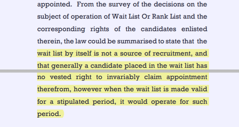 Radhika T. v. Cochin University of Science and Technology & Ors., 2025 INSC 1462 -CUSAT Act- Waiting List - Lien - Harmonious Construction
