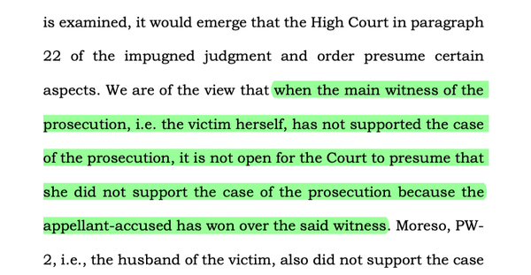 Jayantibhai Chaturbhai Patel v. State of Gujarat; 2025 INSC 1443 - Rape Victim Turned Hostile
