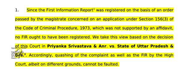 Vinay Paswan vs State of Bihar - 2025.S.156(3) CrPC - Quashing FIR