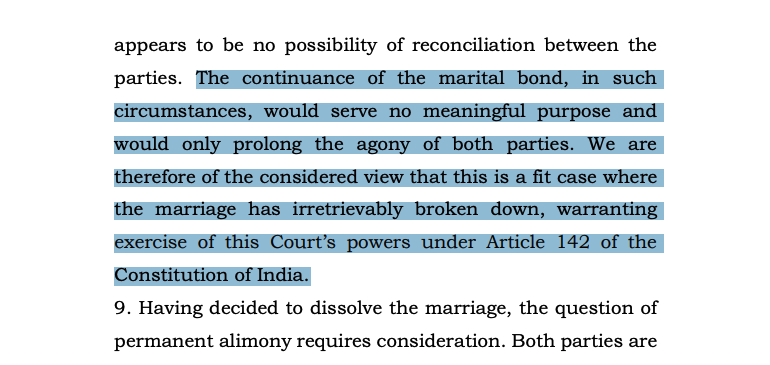 Jatinder Kumar v. Jeewan Lata; 2025 INSC 1463 - Irretrievable Breakdown Of Marriage