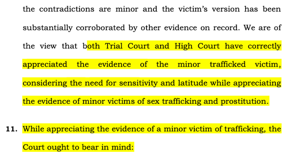 K.P. Kirankumar @ Kiran v. State ; 2025 INSC 1473 - Minor Victim - Immoral Trafficking