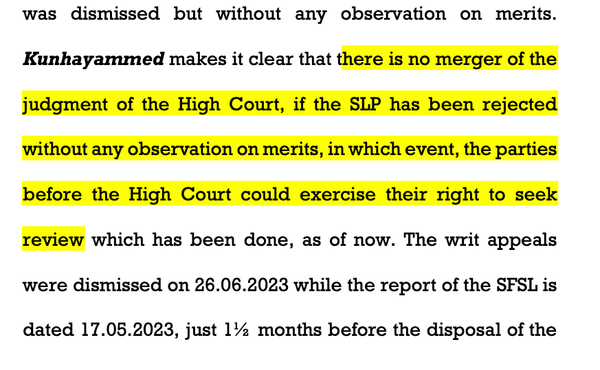 Uppaluri Eswaramma  v. State of Andhra Pradesh  2025 INSC 1488 - Doctrine Of Merger - Fraud Vitiates Everything