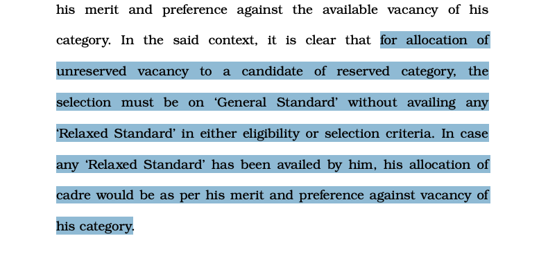 Union of India v. G. Kiran   2026 INSC 15. Reservation - UPSC Rules