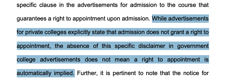 State of Uttar Pradesh v. Bhawana Mishra 2026 INSC 38 - Educational Courses - Admission -Legitimate Expectation