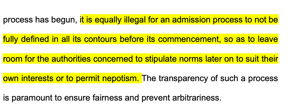 Divjot Sekhon v. State of Punjab and Others; 2026 INSC 26 - MBBS Admission - Policy Decision- Judicial Review